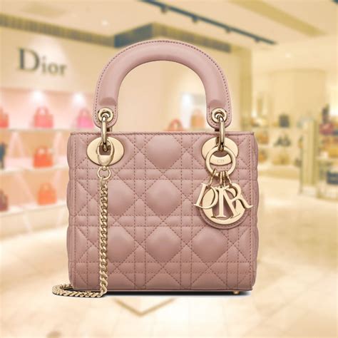 lady dior mini pink price|Dior drawstring pouch.